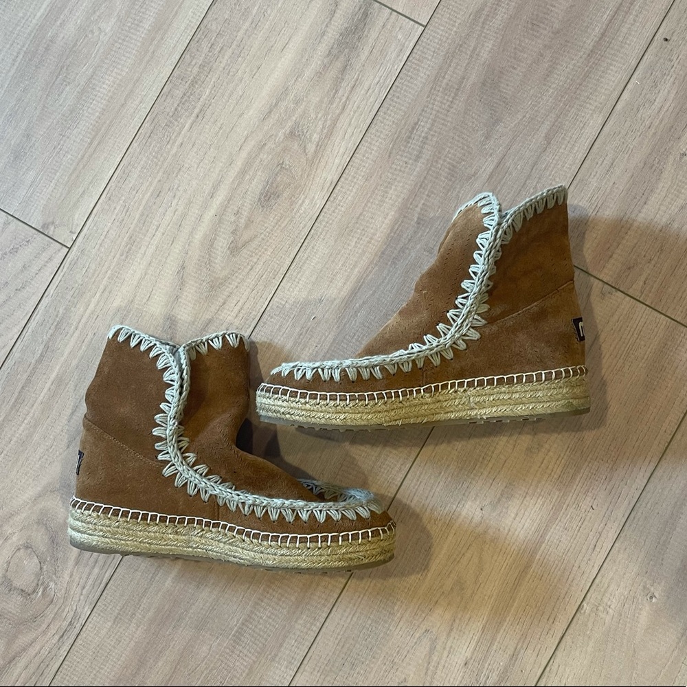 Mou espadrille glaicer boots